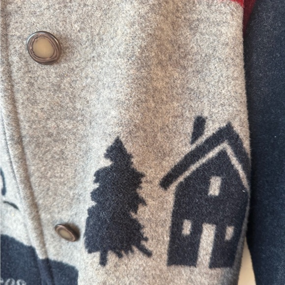 RUE GRENELLE VINTAGE French wool coat! 
ladies size XL- graphic, Winter wear - Picture 6 of 9